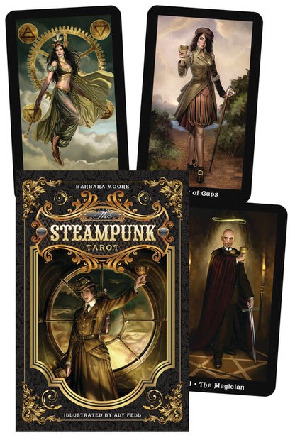 The Steampunk Tarot by Barbara Moore & Aly Fell