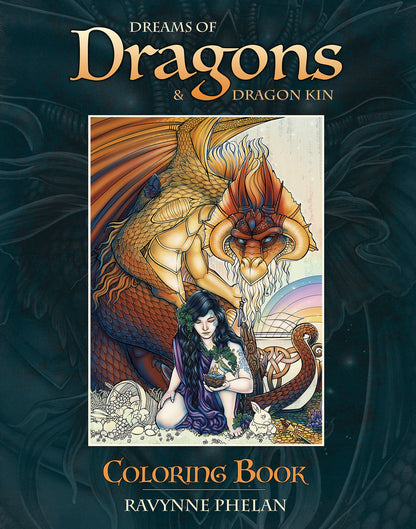 Dreams of Dragons &amp; Dragon Kin Malebog, Kunst af Ravynne Phelan