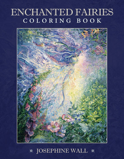 Enchanted Fairies Coloring Book, by Josephine Wall