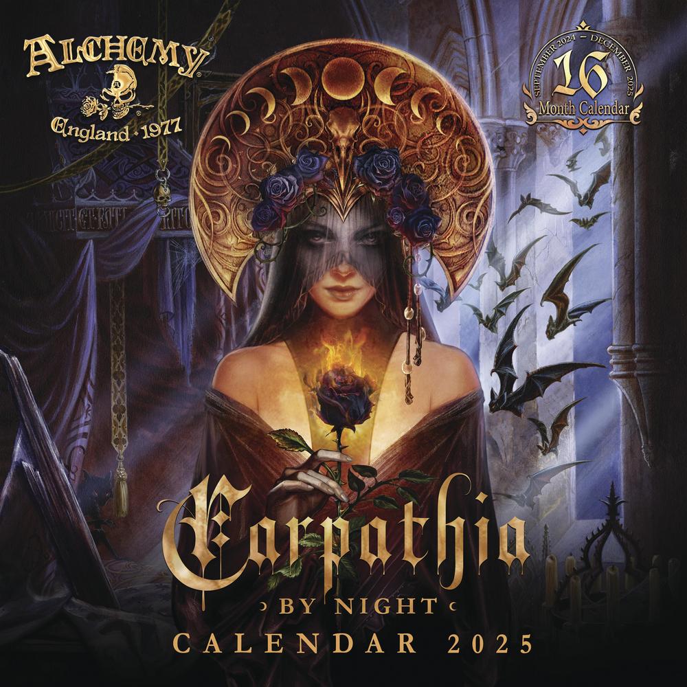 Alchemy Gothic 2025 Calendar