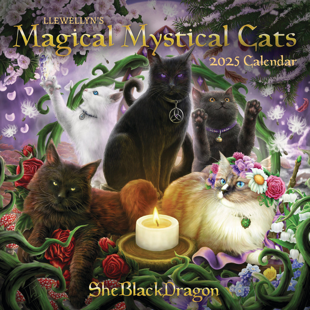 Magical Mystical Cats by SheBlackDragon, 2025 Calendar