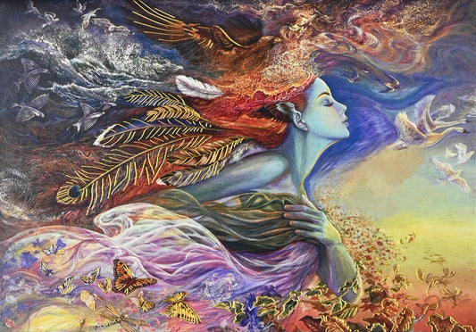 The Spirit of Flight by Josephine Wall, Note Card Sets
