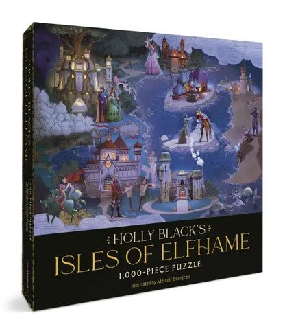 Holly Black's Isles of Elfhame art by Mélanie Bourgeois, 1000 Piece Puzzle