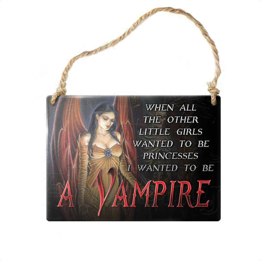 When all the other little girls... by Alchemy England, Hanging Sign
