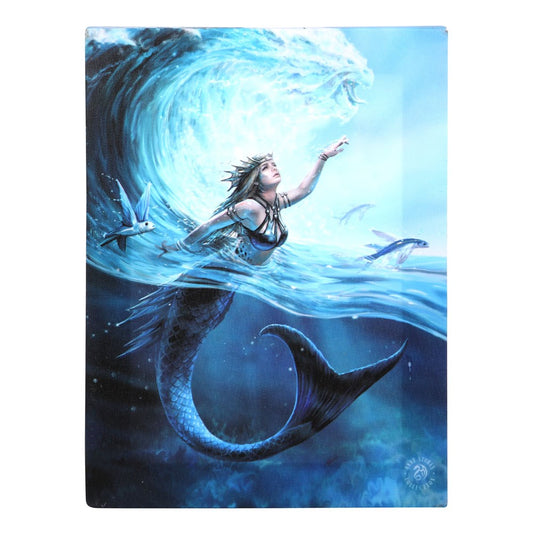Water Elemental Sorceress by Anne Stokes, Canvas Print