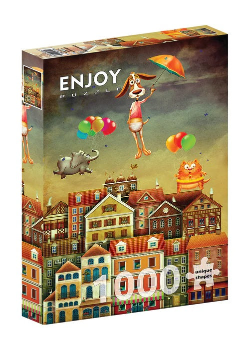 Above the City by Enjoy, 1000 Piece Puzzle