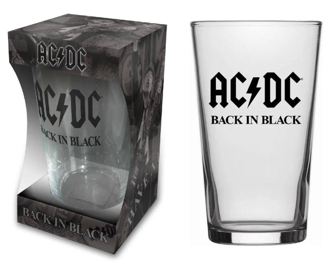 AC / DC - Back in Black, Beer Glass
