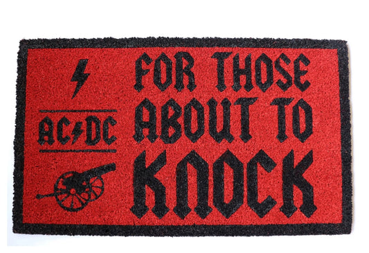 AC/ DC For Those About To Knock, Doormat