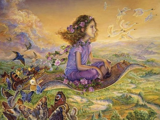 Alexandras Flight Of Wonders by Josephine Wall, Tumbler