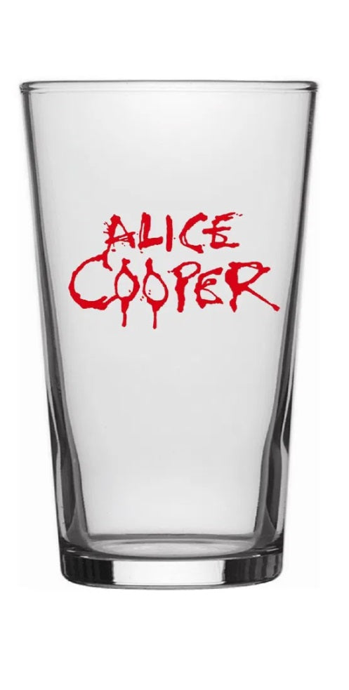 Alice Cooper - Logo, Beer Glass