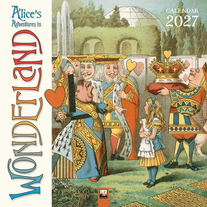 Alice's Adventures in Wonderland Wall Calendar 2027