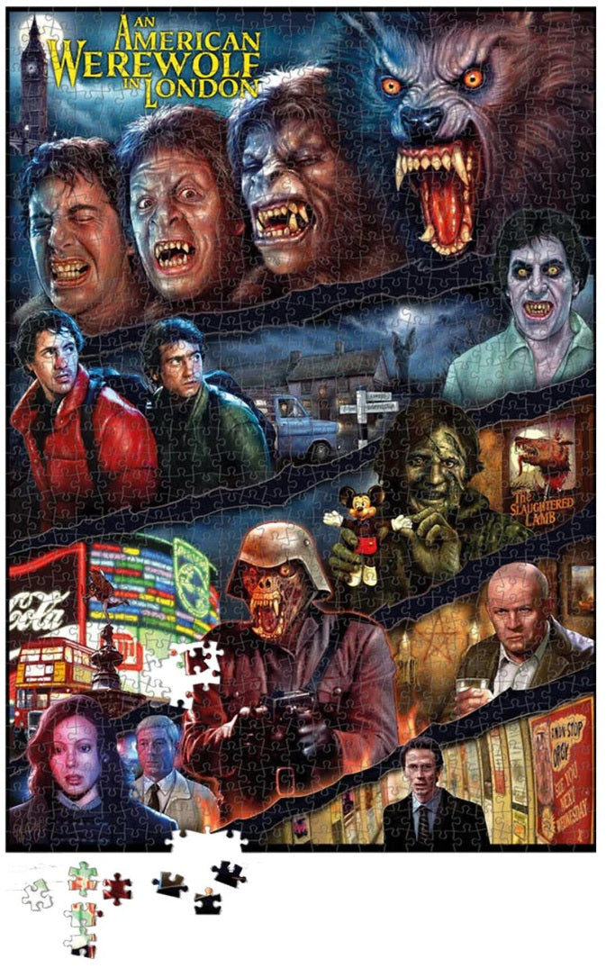 An American Werewolf in London by Peter Panayis, 1000 Piece Puzzle