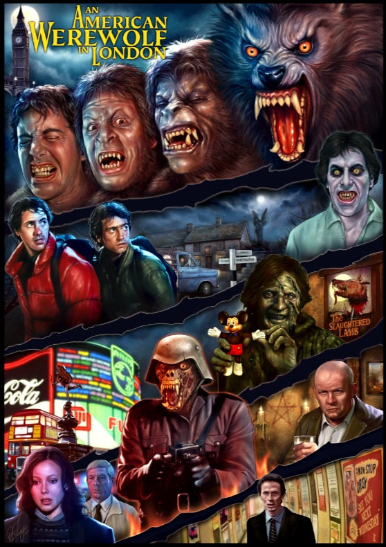 An American Werewolf in London by Peter Panayis, 1000 Piece Puzzle