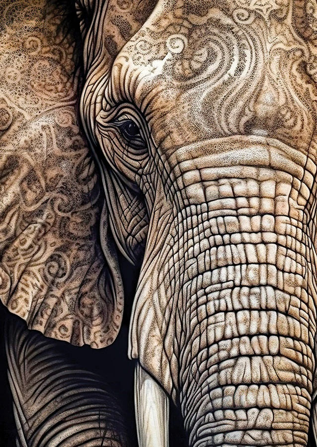 Ancestral Patterns by Wumples, 1000 Piece Puzzle