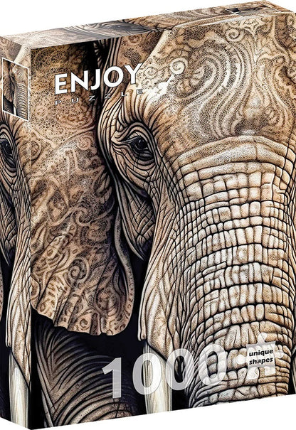 Ancestral Patterns by Wumples, 1000 Piece Puzzle