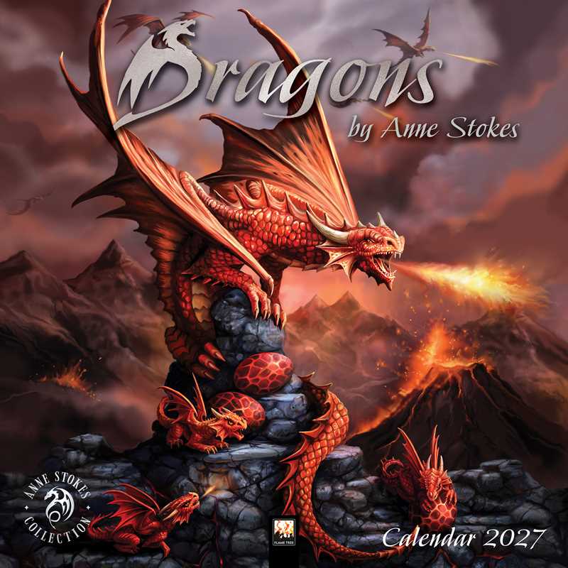 Dragons By Anne Stokes Wall Calendar 2027