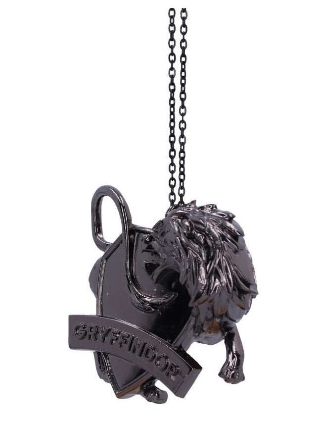 Harry Potter Gryffindor Crest Silver Weighted Hanging Ornament