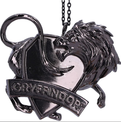 Harry Potter Gryffindor Crest Silver Weighted Hanging Ornament