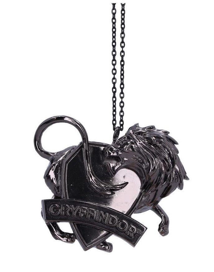 Harry Potter Gryffindor Crest Silver Weighted Hanging Ornament