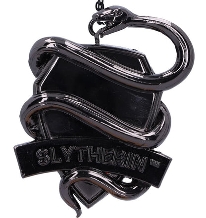 Harry Potter Slytherin Crest Silver Weighted Hanging Ornament 6.3cm