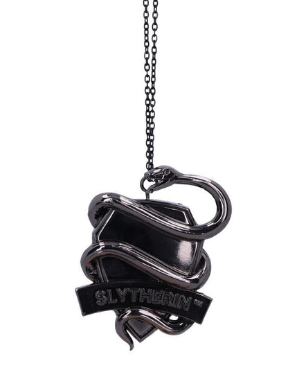 Harry Potter Slytherin Crest Silver Weighted Hanging Ornament 6.3cm