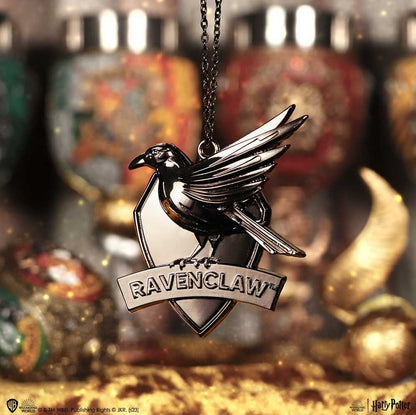 Harry Potter Ravenclaw Crest Silver Weighted Hanging Ornament