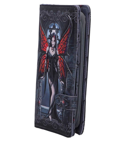 Aracnafaria Embossed Purse by Anne Stokes