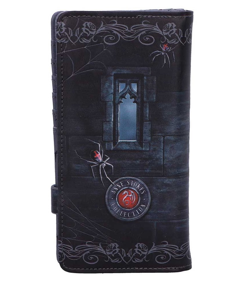 Aracnafaria Embossed Purse by Anne Stokes