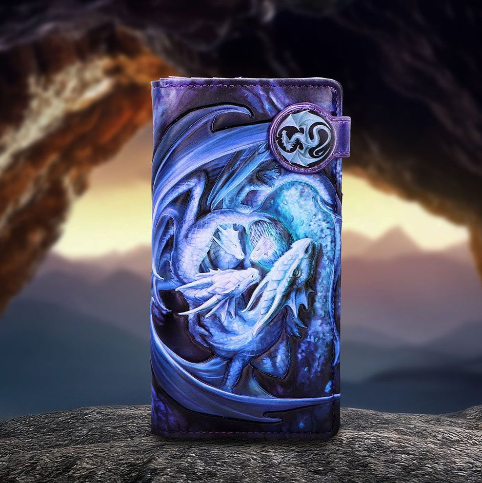 Welcome Hatchling Embossed Purse by Anne Stokes