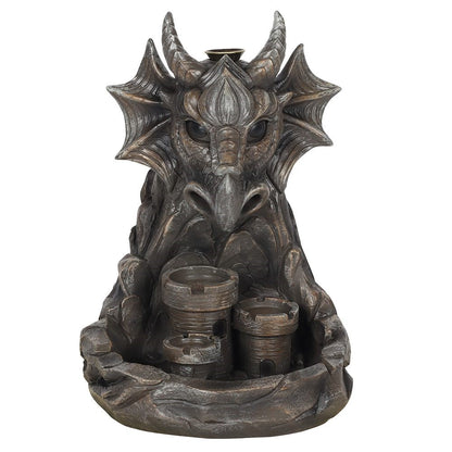 Grey Dragon Backflow Incense Burner