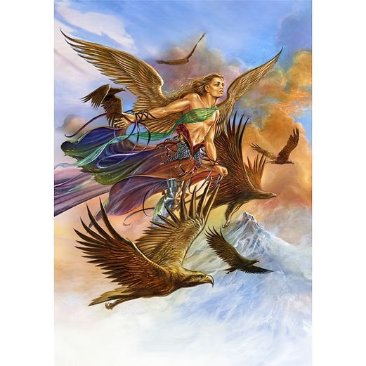 Angel of Air by Briar, Greeting Card