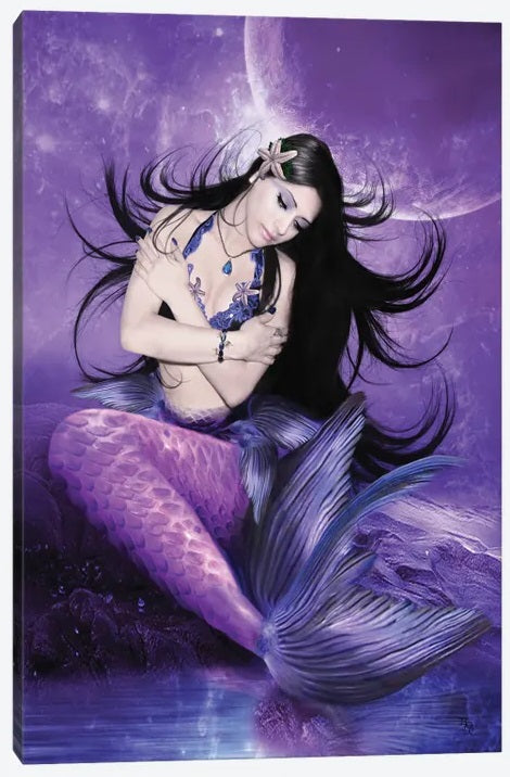 Mermaids Tale by Babette Van den Berg, Canvas Print