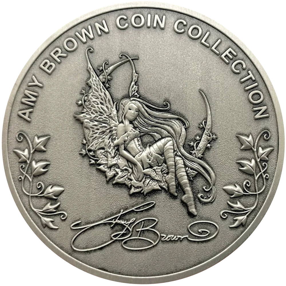 Amy Brown's "Dragon Spell" Goliath Coin