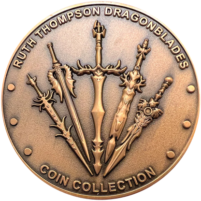 Ruth Thompson's "Flameblade" Goliath Coin