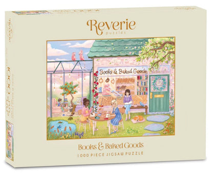 Books & Baked Goods by Sandra Tews, 1000 Piece Puzzle