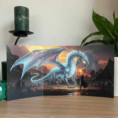Trifold Dragon Tamer Card