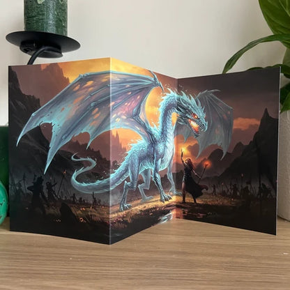 Trifold Dragon Tamer Card