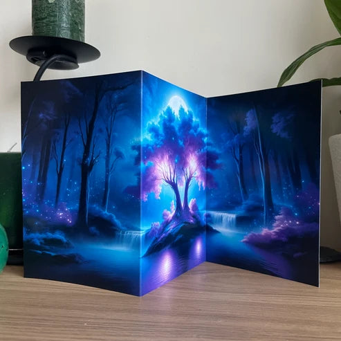 Trifold Fantasy Island Card