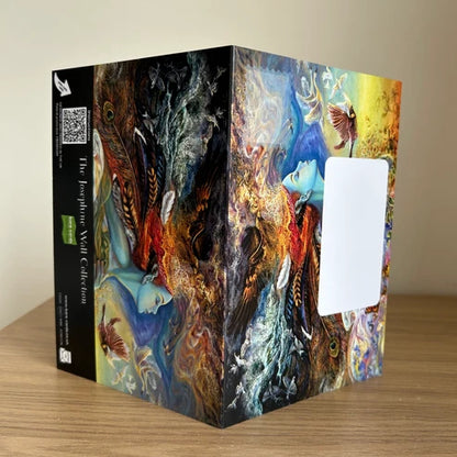 The Josephine Wall Collection - Surfer's Dream Triptych, Eco-Friendly Self-Sealing Trifold Card
