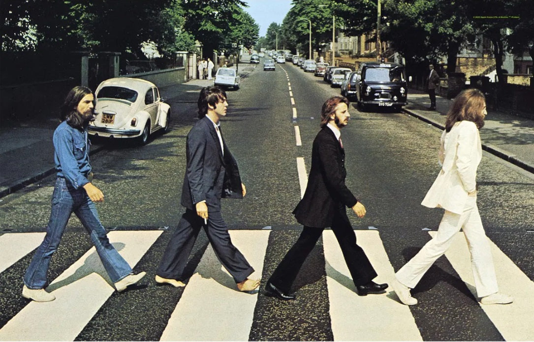 The Beatles - Abby Road, Textile Poster