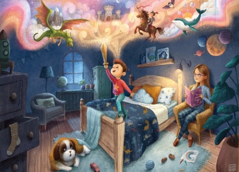 Bedtime Stories II by Sara Romero, 1000 Piece Puzzle