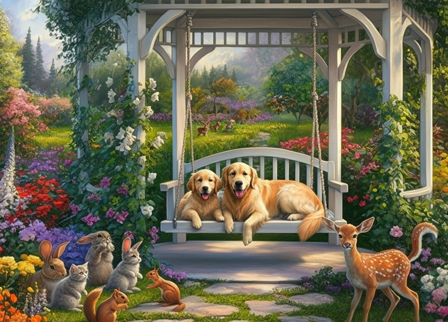 Best Buddies by Campbell Allen, 1000 Piece Puzzle