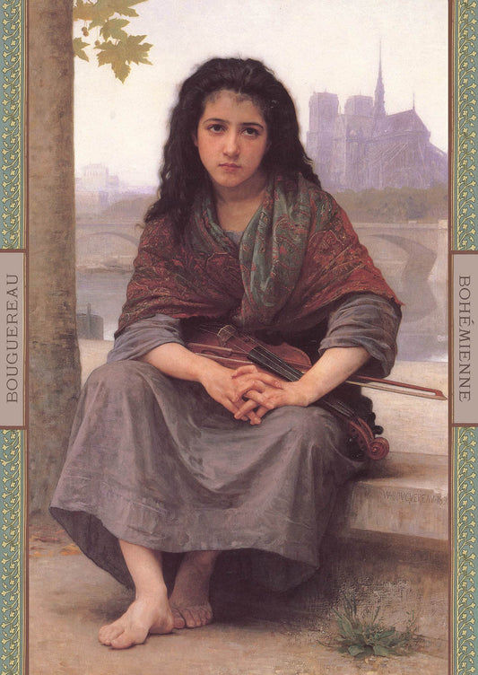 The Bohemian by William-Adolphe Bouguereau, 500 Piece Puzzle