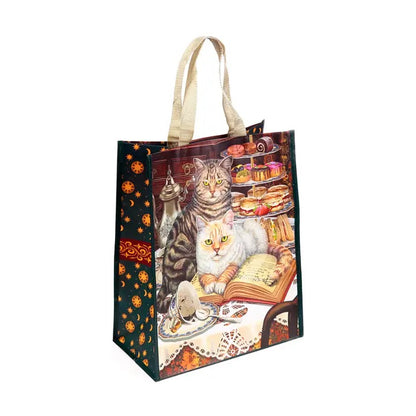 Lisa Parker Brewed Prophecies Cat Reusable Shopping Bag