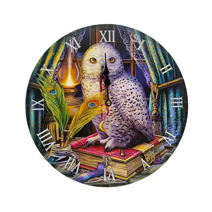 Guardian of Spells by Lisa Parker, Wall Clock