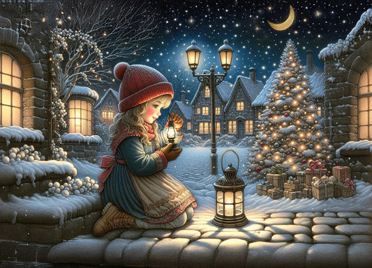 Christmas Angel by Campbell Allen, 1000 Piece Puzzle