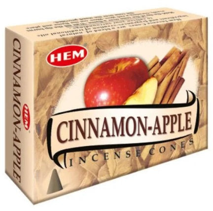 HEM Cinnamon Apple Cone Incense