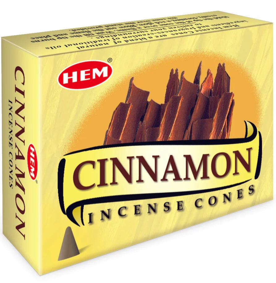 HEM Cinnamon Cone Incense