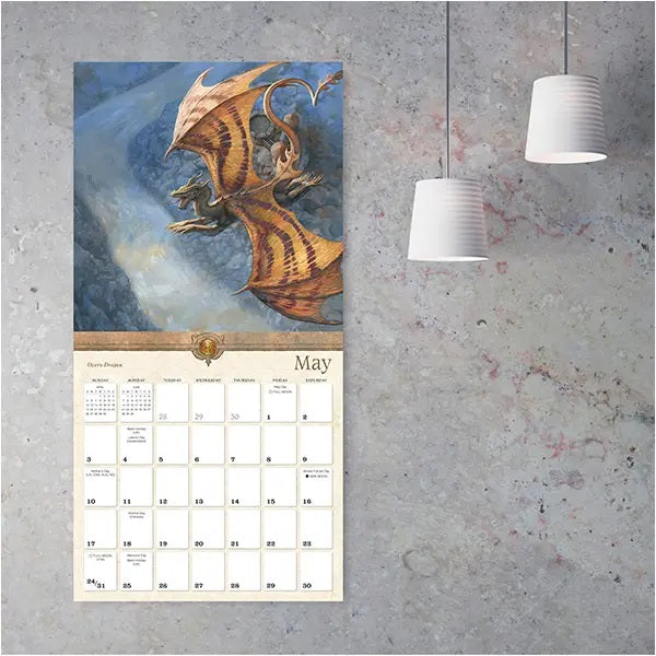Dragons by Ciruelo, 2026 Calendar
