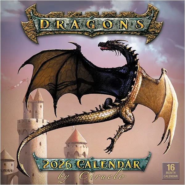 Dragons by Ciruelo, 2026 Calendar